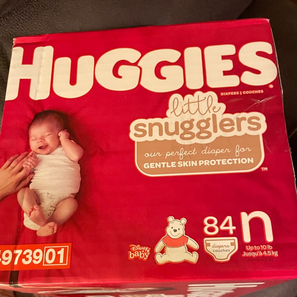 Huggies newborn 84 count